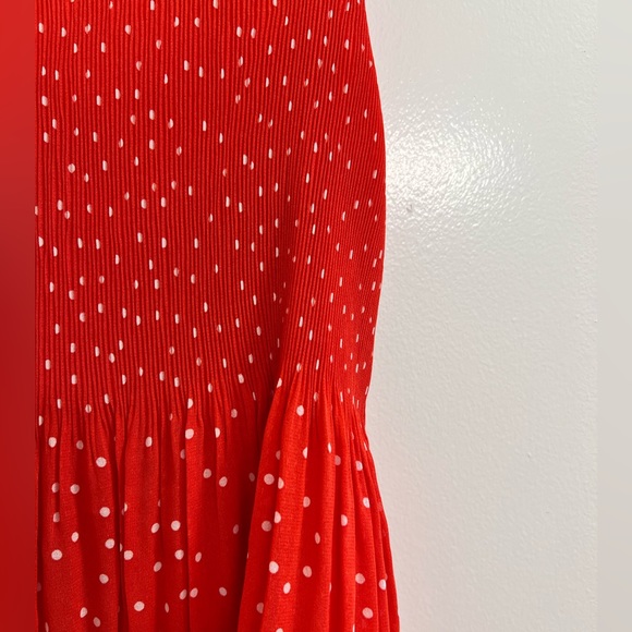 NWOT Lush Pleated Polka Dot Cami - Picture 3 of 6